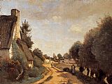 A Road near Arras by Jean-Baptiste-Camille Corot